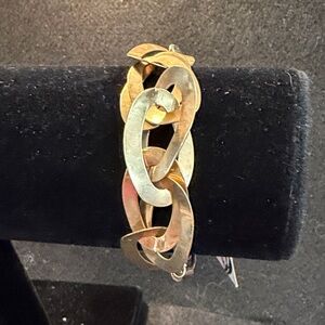 Nine West Gold-Tone Link Bracelet